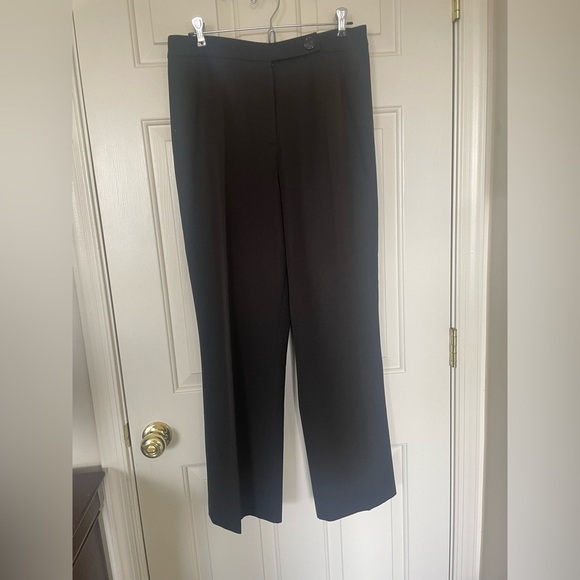 AKRIS tapered black slacks size 12 - Picture 7 of 8